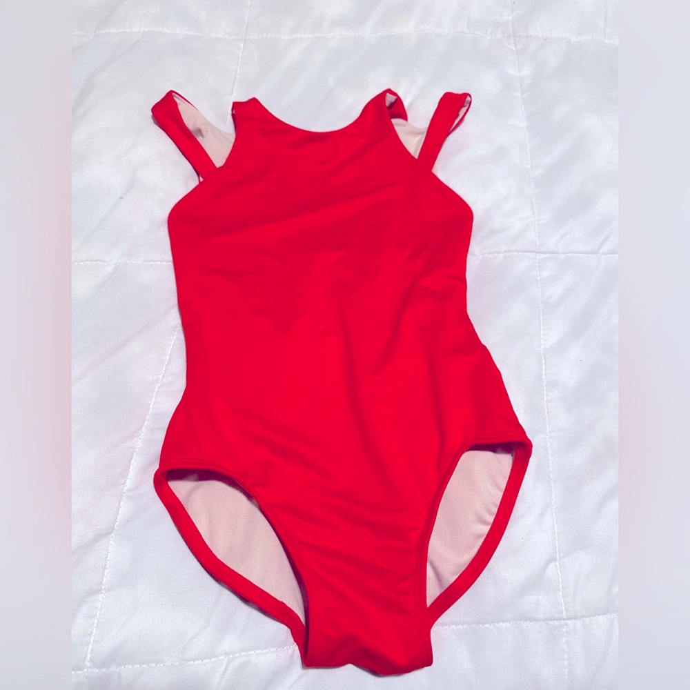 Jo and Jax YL red leotard